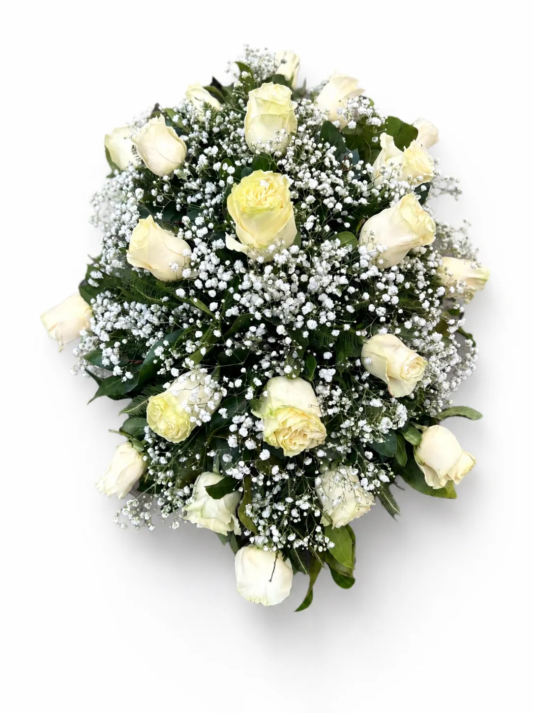Cubre urna de 25 rosas
