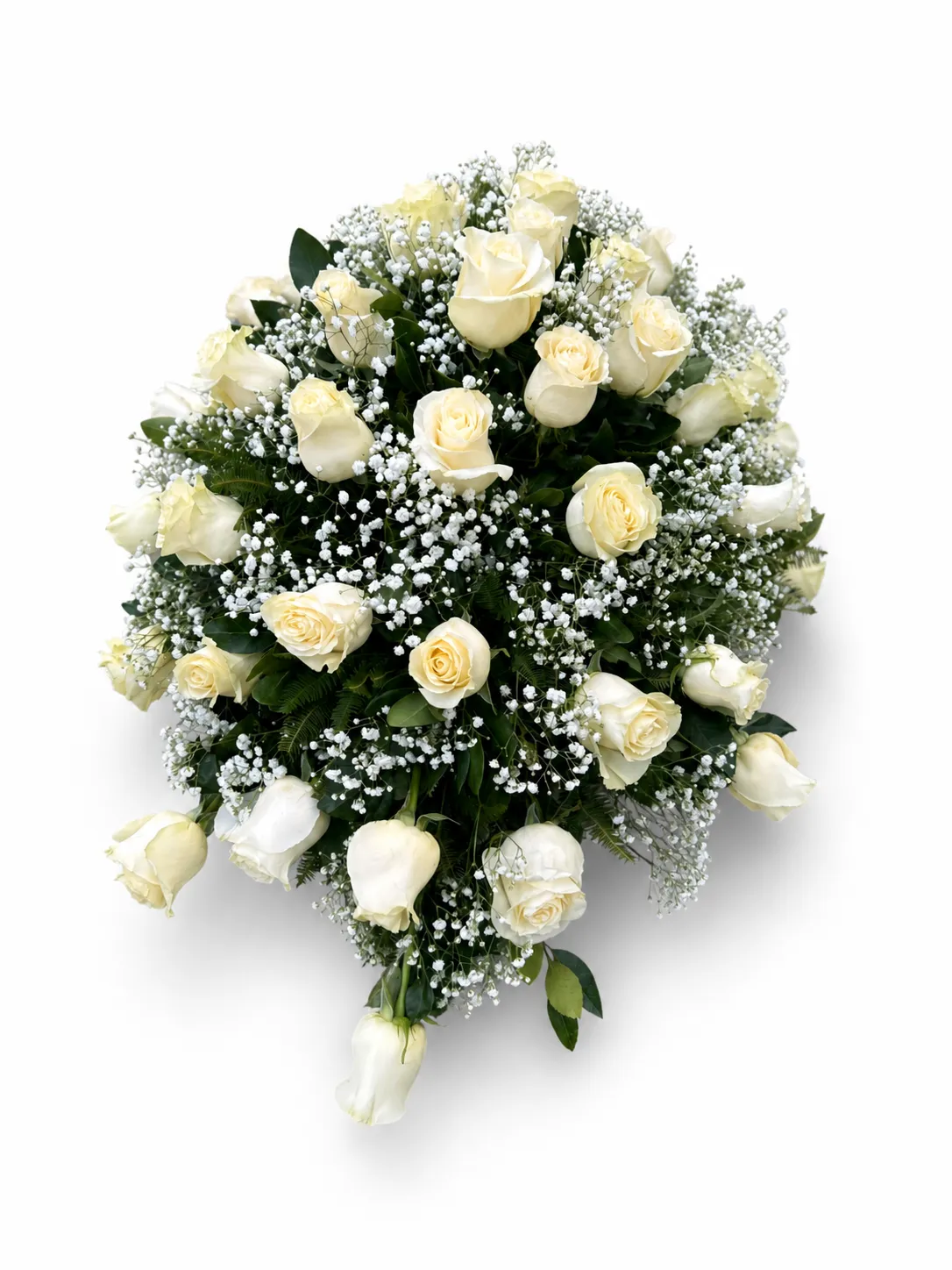 Cubre urna de 50 rosas